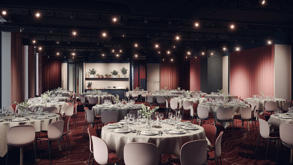 Scandic Kødbyen, København, Meeting, Ballroom banquet